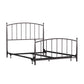 Hillsdale Furniture Warwick Queen Metal Bed with Frame, Gray Bronze