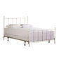 Hillsdale Furniture Molly Queen Metal Bed, White