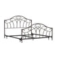 Hillsdale Furniture Josephine King Metal Bed, Metallic Brown