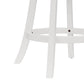 Hillsdale Furniture Fairfox Wood Counter Height Swivel Stool, White