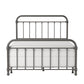 Hillsdale Furniture Kirkland Metal Full Bed, Aged Pewter