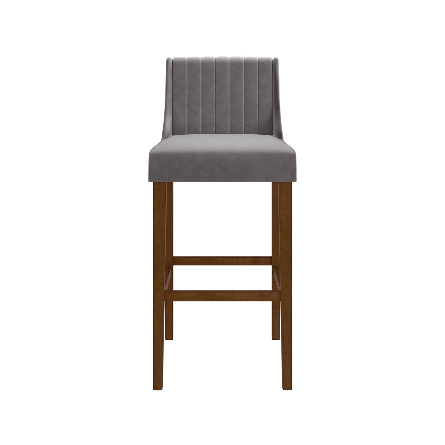 Hillsdale Furniture Lynne Wood Bar Height Stool, Walnut