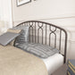 Hillsdale Furniture Riverbrooke Metal Arch Scallop Full/Queen Headboard, Bronze