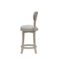 Hillsdale Furniture Sloan Wood Counter Height Swivel Stool, Aged Gray