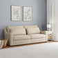 Hillsdale Furniture York Upholstered Sofa, Sand