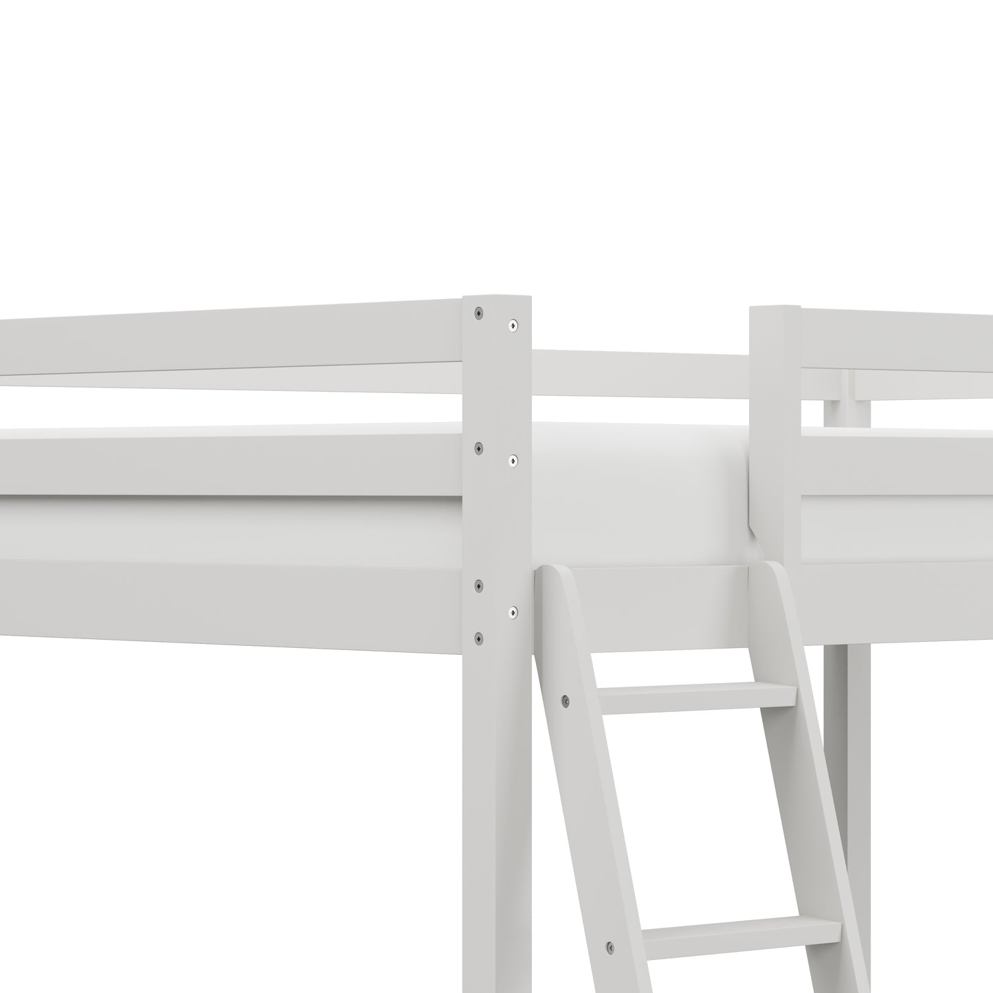 Hillsdale Kids and Teen Caspian Full Loft Bed, White