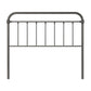 Hillsdale Furniture Kirkland Metal Full/Queen Headboard without Frame, Aged Pewter