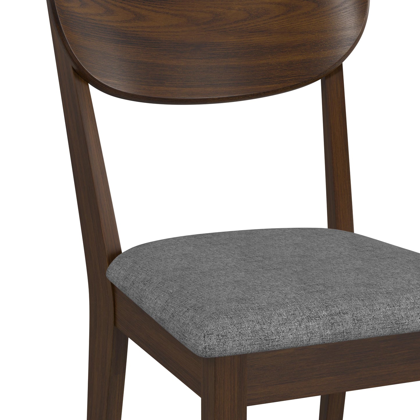 Hillsdale Furniture San Marino Side Dining Chair with Wood Back, Set of 2, Chestnut