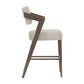 Hillsdale Furniture Snyder Wood Bar Height Stool, Aged Gray