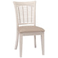 Hillsdale Furniture Bayberry Wood Dining Chair, Set of 2, White