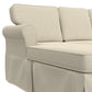 Hillsdale Furniture Faywood Upholstered Reversible Chaise Sectional, Beige