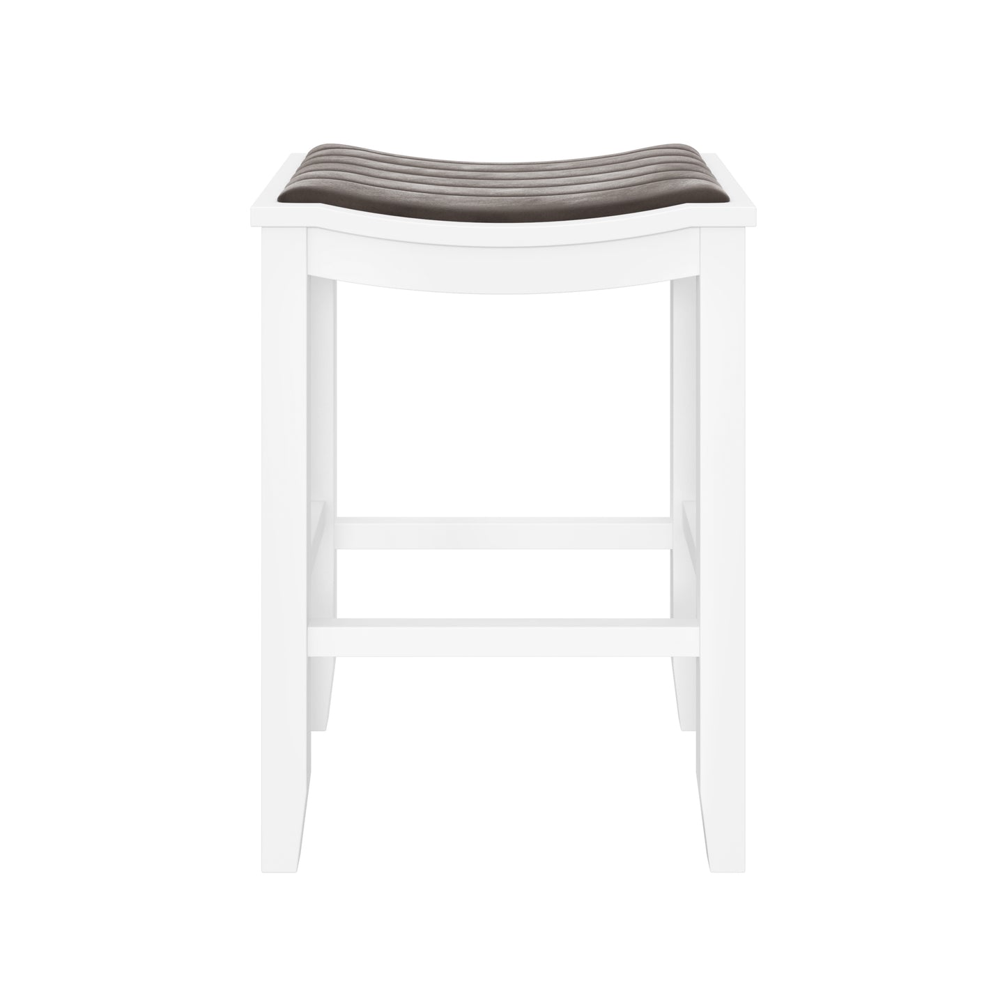 Hillsdale Furniture Avant Wood Backless Counter Height Stool, White