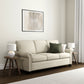 Hillsdale Furniture Barroway Upholstered Sofa, Beige