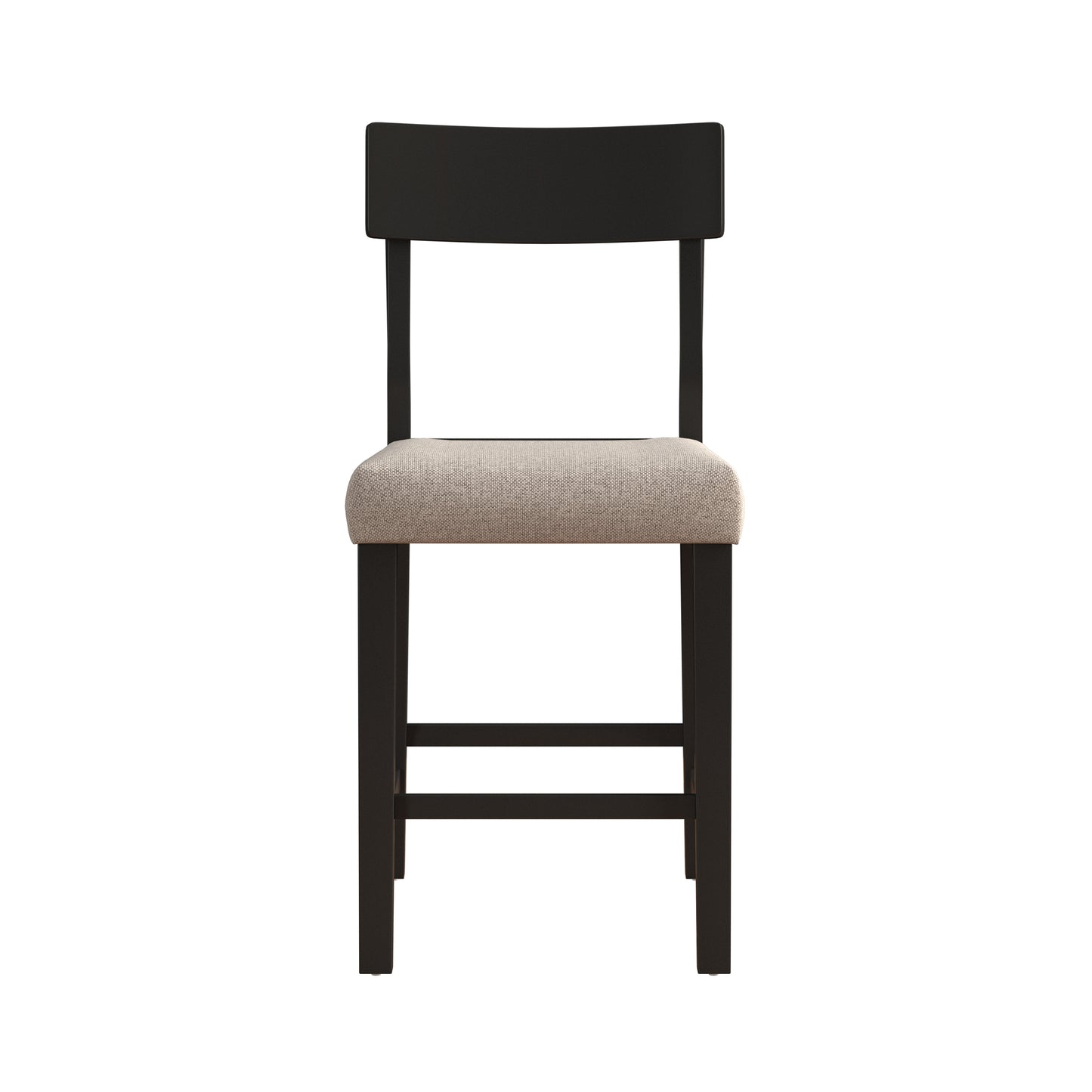 Hillsdale Furniture Knolle Park Wood Counter Height Stool, Set of 2, Black