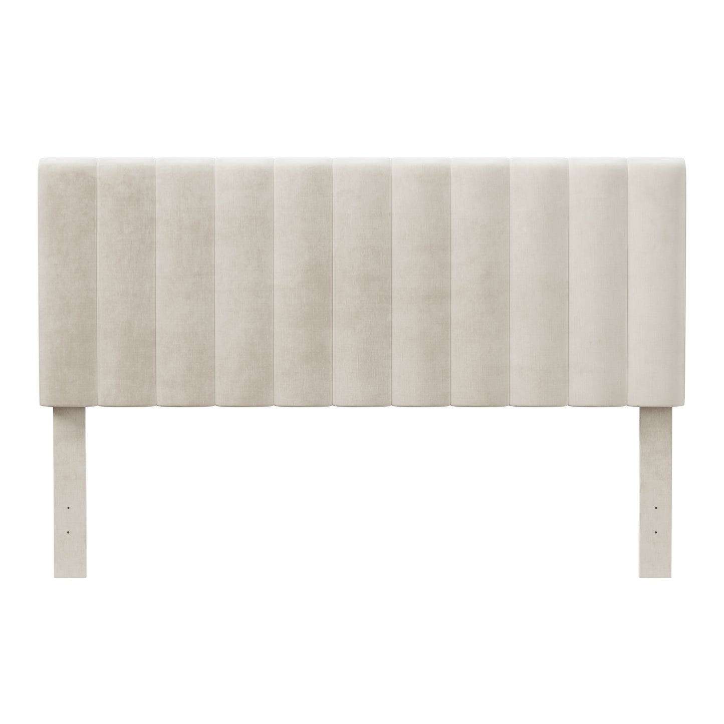 Hillsdale Furniture Crestone Upholstered King Headboard, Cream