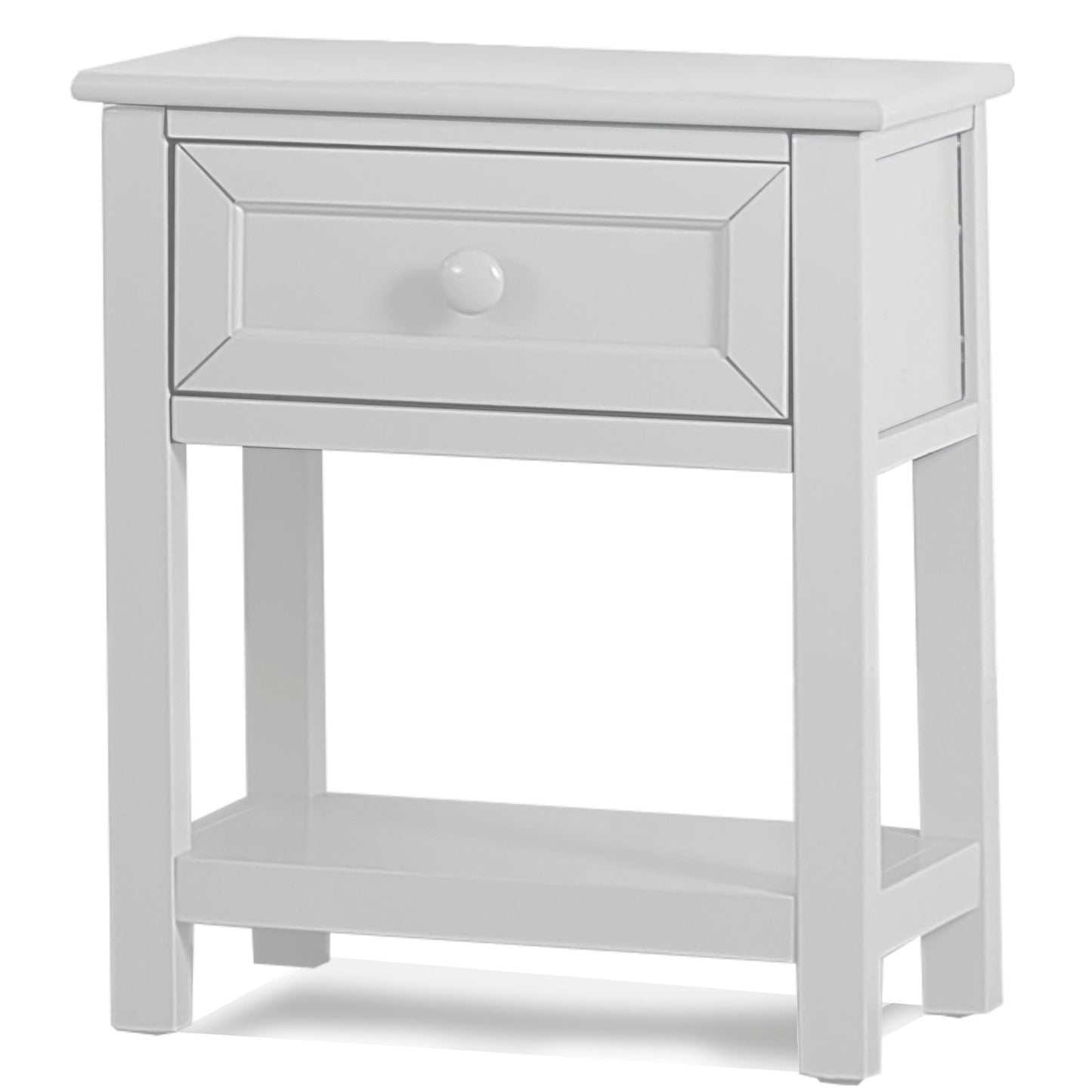 Hillsdale Kids and Teen Caspian Twin Bookcase Bed with Nightstand, White