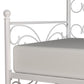 Hillsdale Furniture Anslee Metal Twin Daybed with Trundle, White