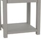 Living Essentials by Hillsdale Harmony Wood Accent Table, Gray