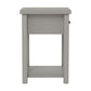 Living Essentials by Hillsdale Harmony Wood Accent Table, Gray