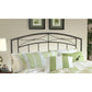 Hillsdale Furniture Morris Full/Queen Metal Headboard, Magnesium Pewter