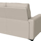 Hillsdale Furniture Matthew Upholstered Loveseat, Oatmeal