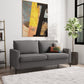 Hillsdale Furniture Alamay Upholstered Sofa, Smoke