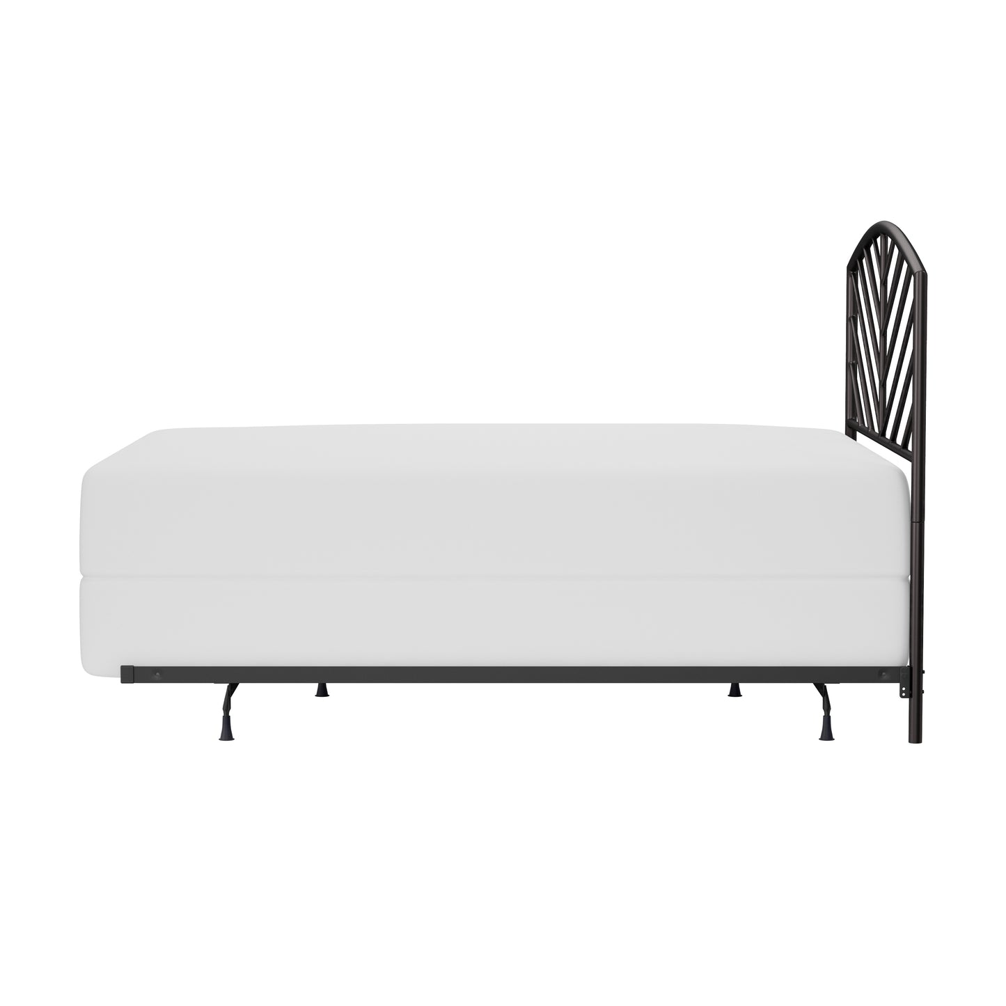 Hillsdale Furniture Essex Metal Queen Headboard with Frame, Gray Bronze