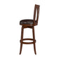 Hillsdale Furniture Savana Wood Bar Height Swivel Stool, Cherry