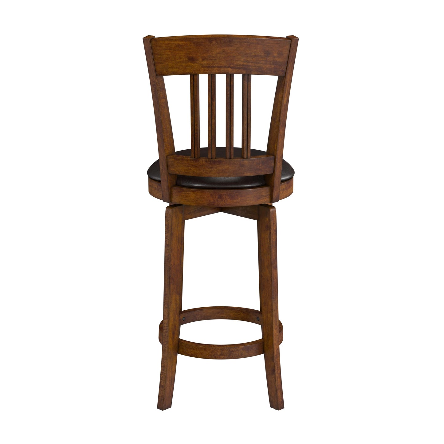 Hillsdale Furniture Canton Wood Counter Height Swivel Stool, Brown