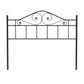 Hillsdale Furniture Harrison Full/Queen Metal Headboard, Textured Black