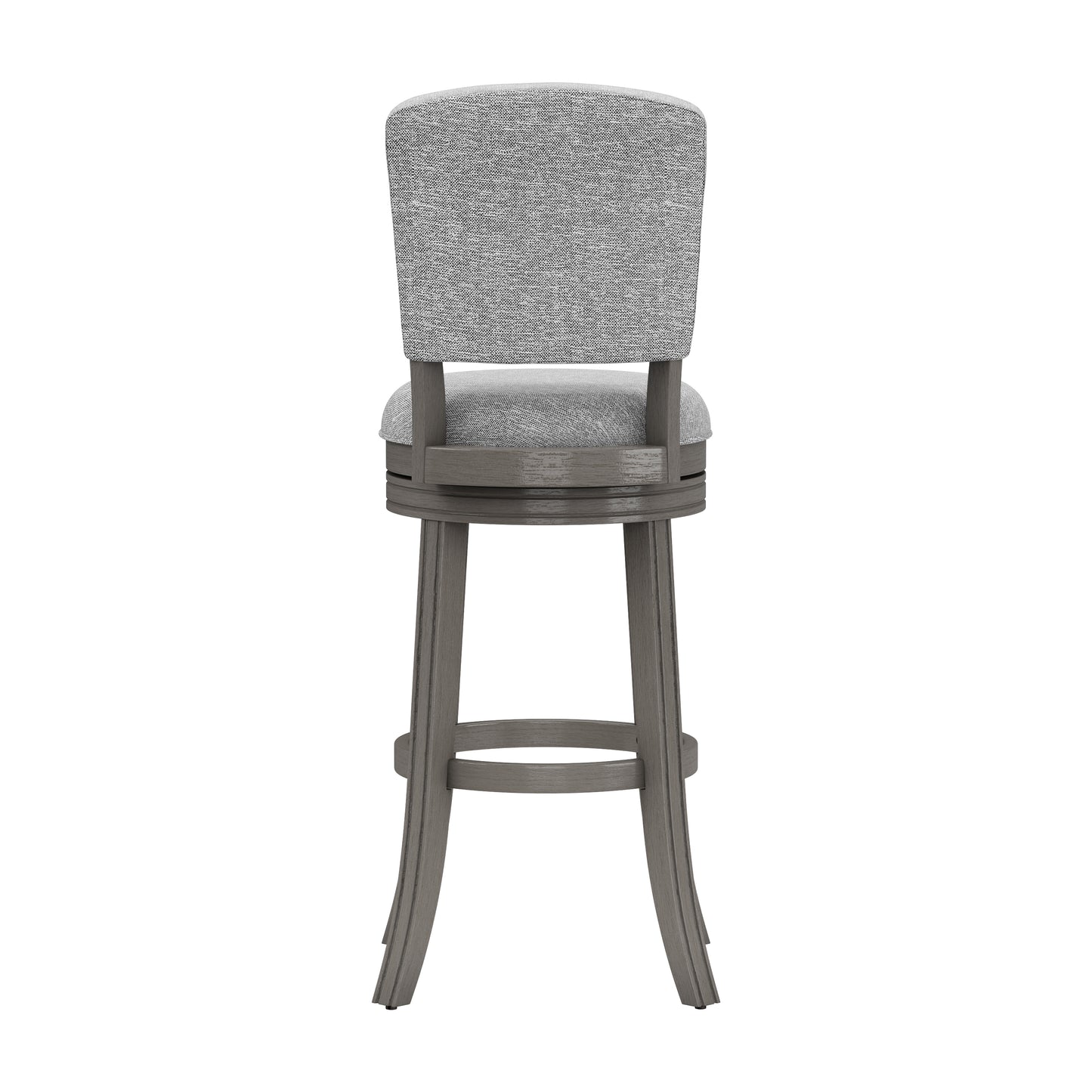 Hillsdale Furniture Santa Clara II Swivel Bar Height Stool, Antique Gray