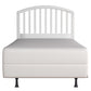 Hillsdale Furniture Carolina Wood Twin Headboard with Frame, White