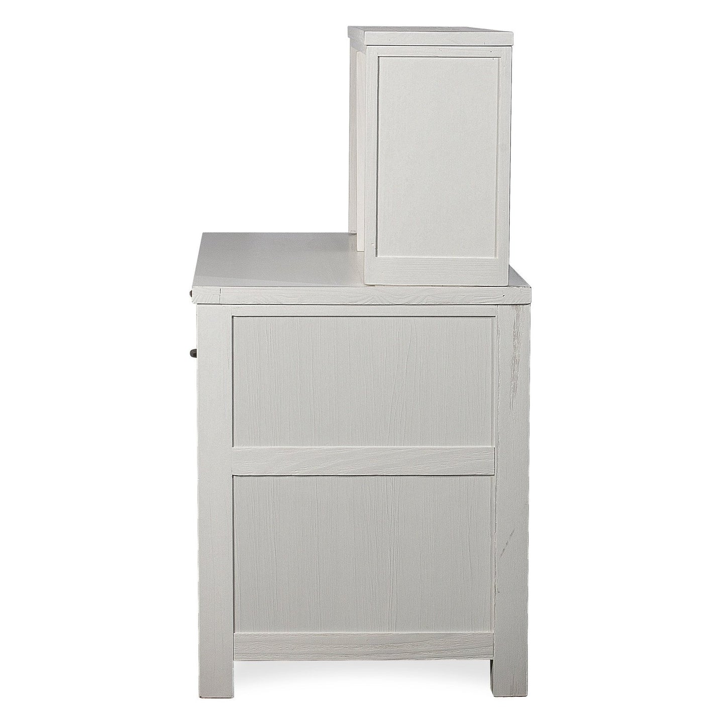 Hillsdale Kids and Teen Highlands Wood Desk with Hutch, White