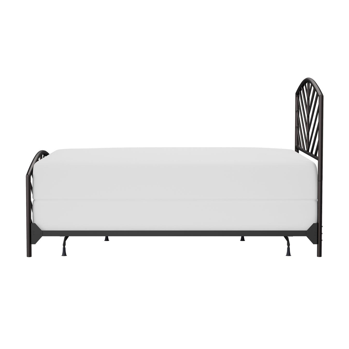 Hillsdale Furniture Essex Metal Queen Bed, Gray Bronze