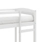 Living Essentials by Hillsdale Alexis Wood Arch Twin Loft Bed, White