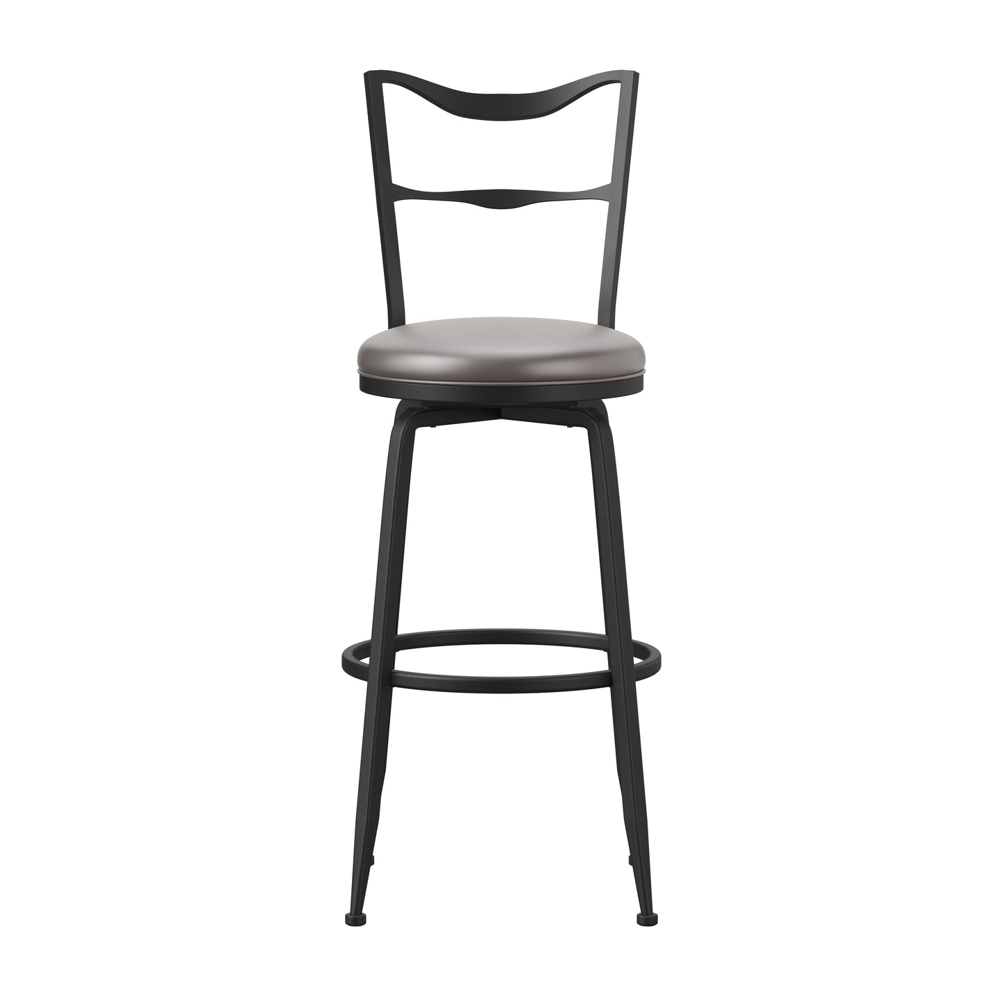 Hillsdale Furniture Larimore Metal Bar Height Stool, Black