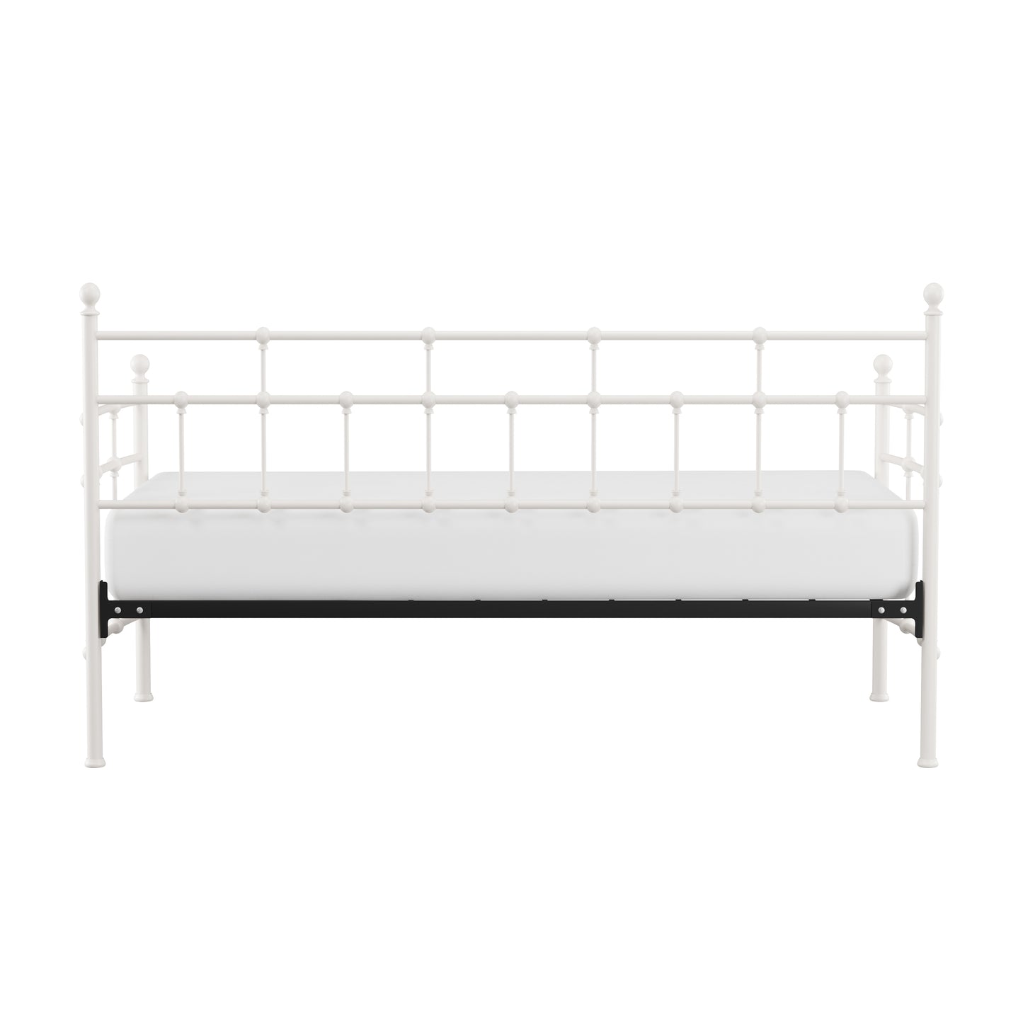 Hillsdale Furniture Providence Metal Twin Daybed, Soft White