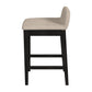 Hillsdale Furniture Maydena Wood Counter Height Stool, Black