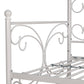 Hillsdale Furniture Anslee Metal Twin Daybed with Trundle, White