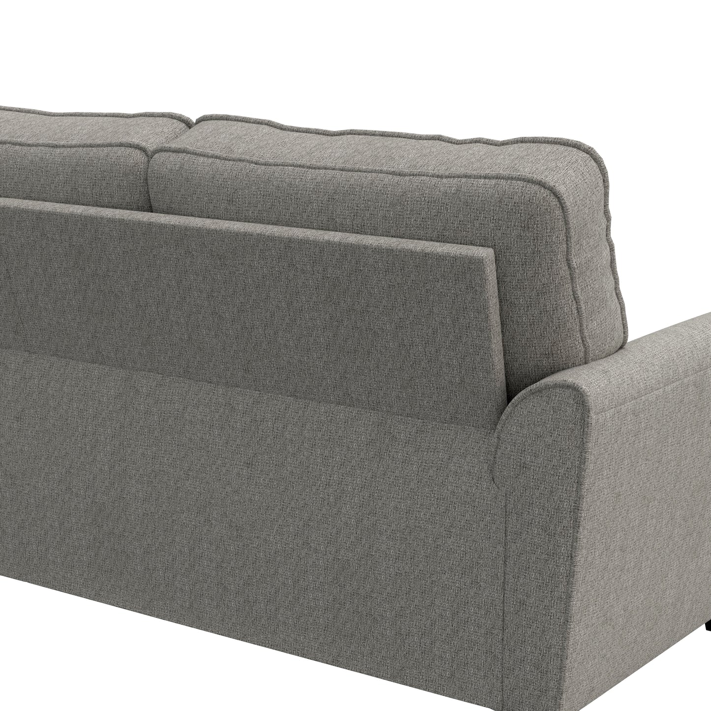 Hillsdale Furniture Daniel Upholstered Sofa, Nature Gray