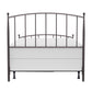 Hillsdale Furniture Warwick Full Metal Bed with Frame, Gray Bronze