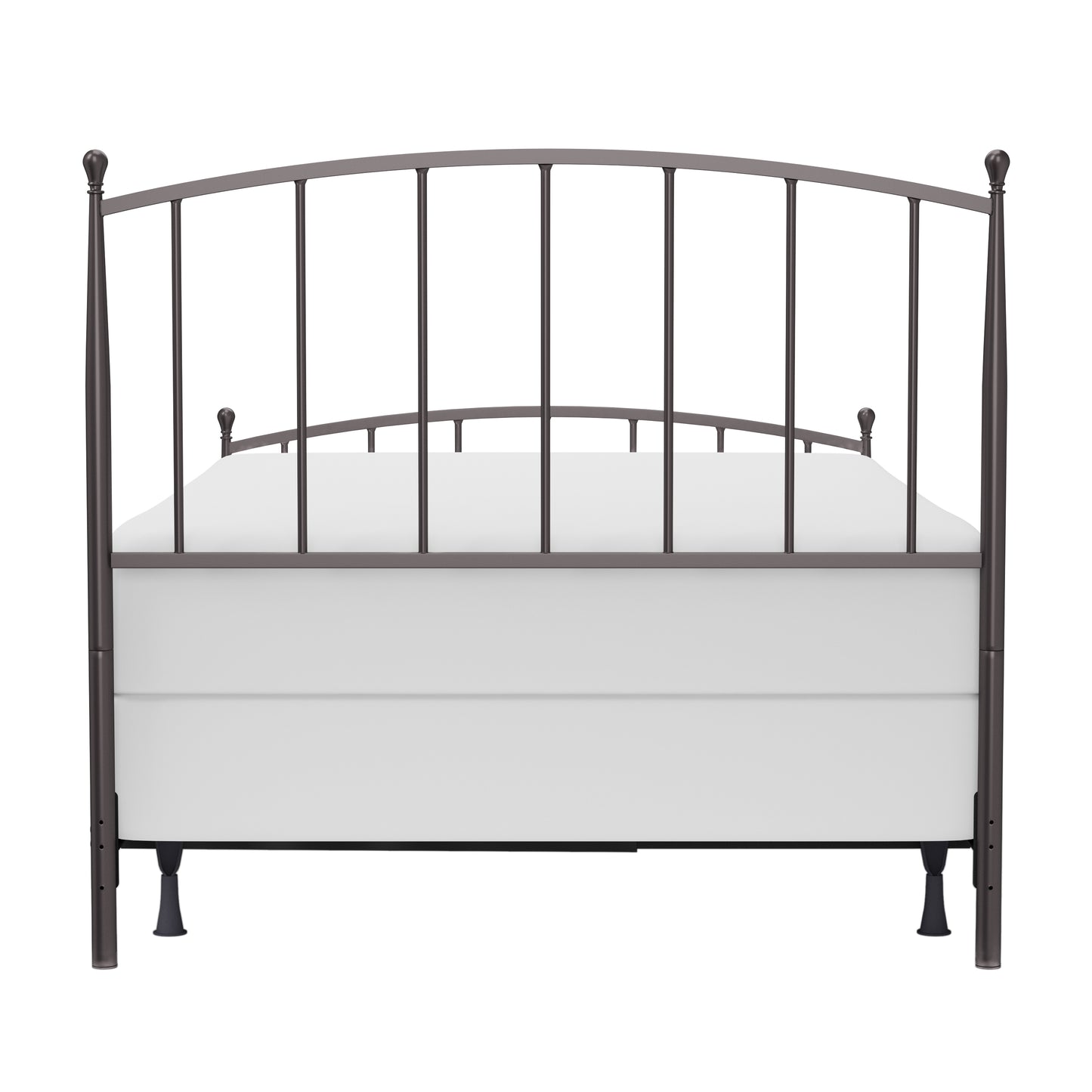 Hillsdale Furniture Warwick Full Metal Bed with Frame, Gray Bronze