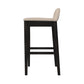 Hillsdale Furniture Maydena Wood Bar Height Stool, Black