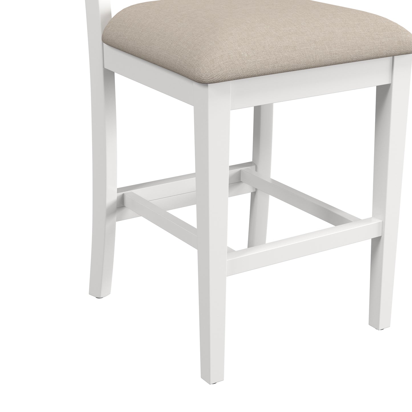 Hillsdale Furniture Bayberry Wood Counter Height Stool, Set of 2,  White