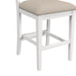 Hillsdale Furniture Bayberry Wood Counter Height Stool, Set of 2,  White