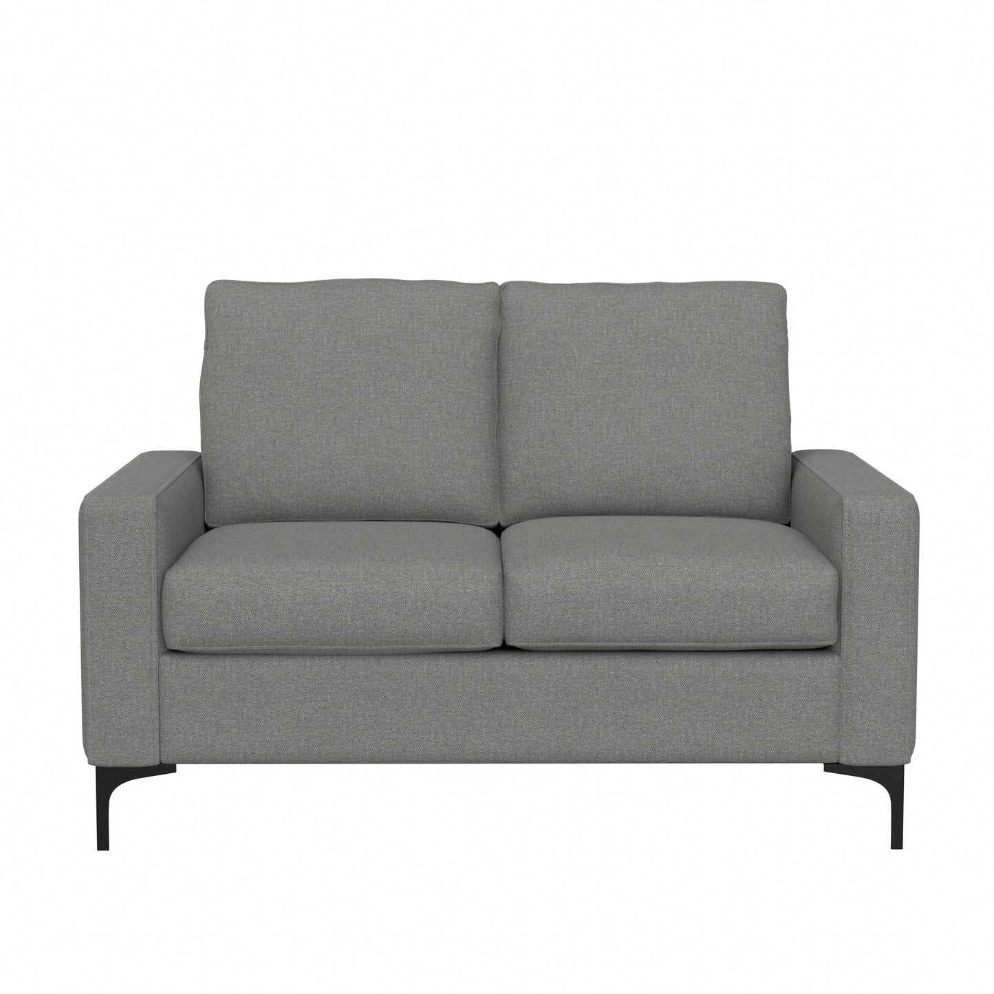 Hillsdale Furniture Matthew Upholstered Loveseat, Smoke