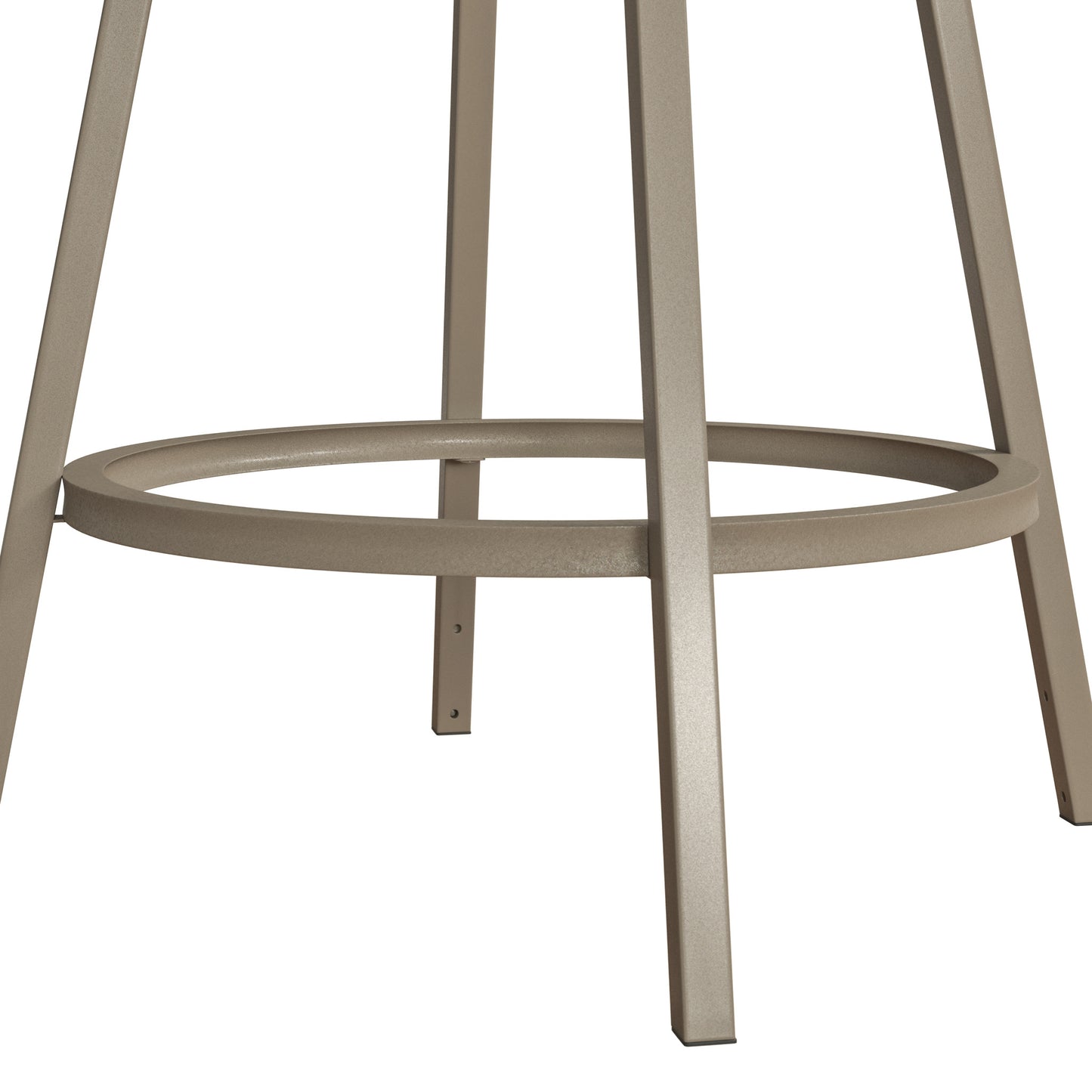 Hillsdale Furniture Canal Street Metal Adjustable Height Stool, Champagne Gold