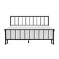 Hillsdale Furniture Janis King Metal Bed, Textured Black