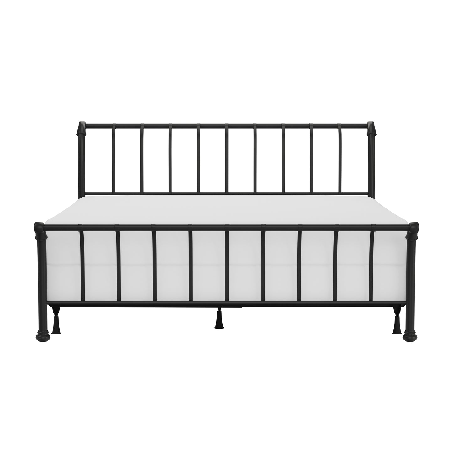 Hillsdale Furniture Janis King Metal Bed, Textured Black