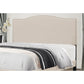 Hillsdale Furniture Kiley Full/Queen Upholstered Headboard with Frame, Linen